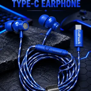 Gaming Magnetic Type-C Earphone Type-C Wired Earphone Gaming Earphone with Mic Magnetic Type-C Earphones ZedPunch Type-C Earphone Deep Bass Earphone HD Calling Earphone Gaming Wired Earbuds Type-C Headphones 10mm Bass Driver Earphone Low Latency Gaming Earphone Type-C Earphone for Android Wired Gaming Earphone with Mic Premium Type-C Earphone ZedPunch Gaming Earphone