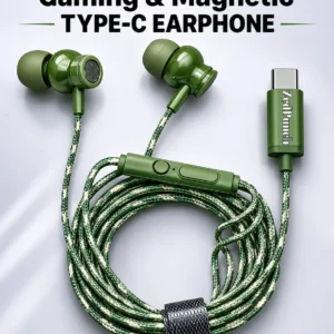 Type-C Gaming & Magnetic Wire Earphone