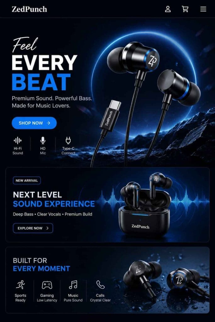Gaming Magnetic Type-C Earphone Type-C Wired Earphone Gaming Earphone with Mic Magnetic Type-C Earphones ZedPunch Type-C Earphone Deep Bass Earphone HD Calling Earphone Gaming Wired Earbuds Type-C Headphones 10mm Bass Driver Earphone Low Latency Gaming Earphone Type-C Earphone for Android Wired Gaming Earphone with Mic Premium Type-C Earphone ZedPunch Gaming Earphone